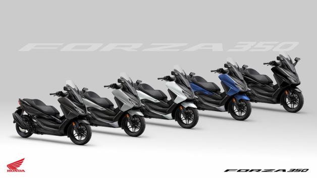 Νέα χρώματα για τα 24YM ADV350, Forza 125 και Forza 350 
